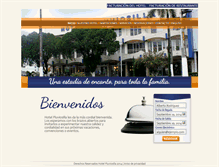 Tablet Screenshot of hotelpluviosilla.com